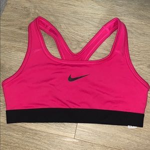 Hot Pink Sports Bra